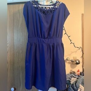 Blue summer dress